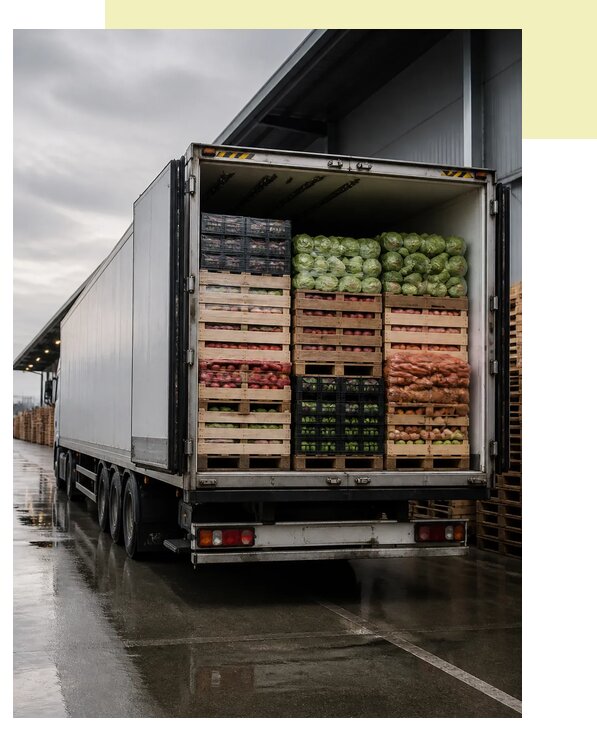 Перевозка плодоовощной продукции в Дзержинский по цене от 5117 р. | Агросервис-Дзж