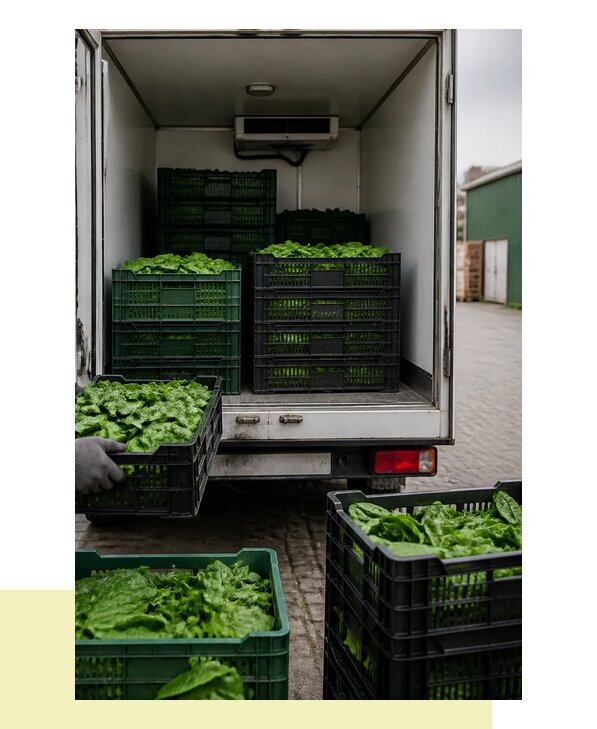 Перевозка шпината в Дзержинский с сохранением свежести продукции